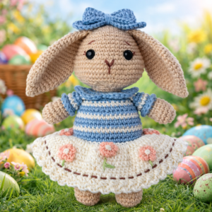 kit coelhinha amigurumi