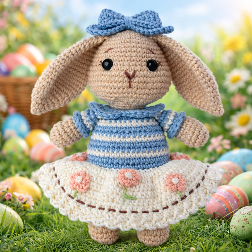 kit coelhinha amigurumi