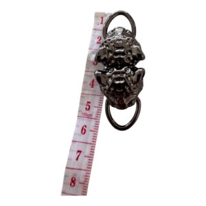 Fecho Duplo onça Metalizado